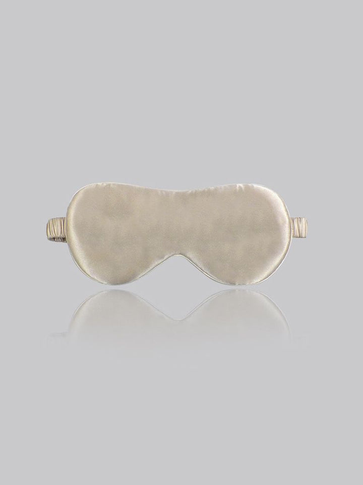 19 Momme 100% Pure Silk Sleep Mask Filled with Ultra-Soft Long Strand Silk Floss