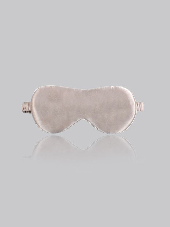 19 Momme 100% Pure Silk Sleep Mask Filled with Ultra-Soft Long Strand Silk Floss