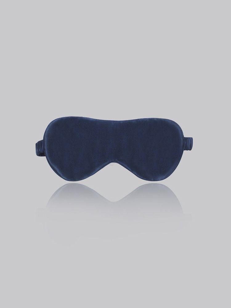 19 Momme 100% Pure Silk Sleep Mask Filled with Ultra-Soft Long Strand Silk Floss