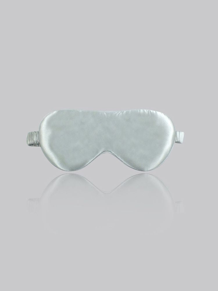 19 Momme 100% Pure Silk Sleep Mask Filled with Ultra-Soft Long Strand Silk Floss