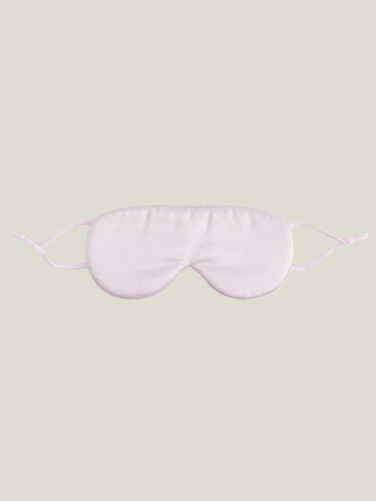 19 Momme 100% Pure Silk Sleep Mask with Adjustable Ear Loops for Travel