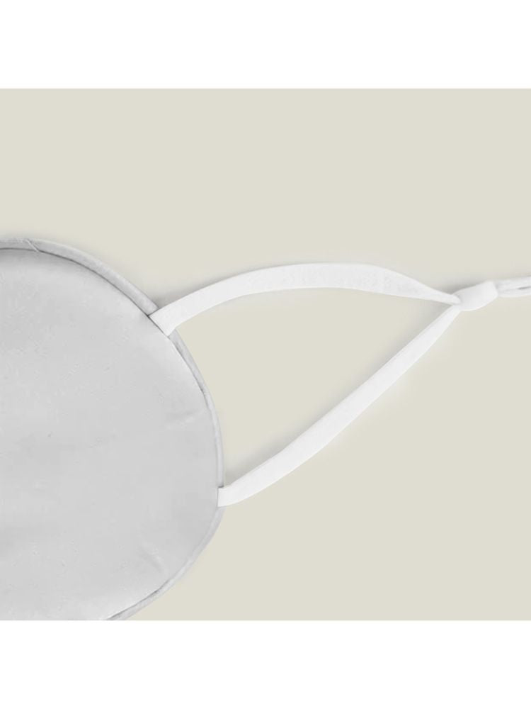 19 Momme 100% Pure Silk Sleep Mask with Adjustable Ear Loops for Travel