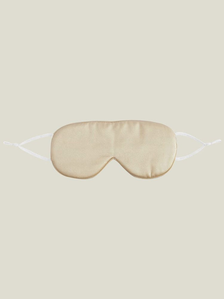 19 Momme 100% Pure Silk Sleep Mask with Adjustable Ear Loops for Travel