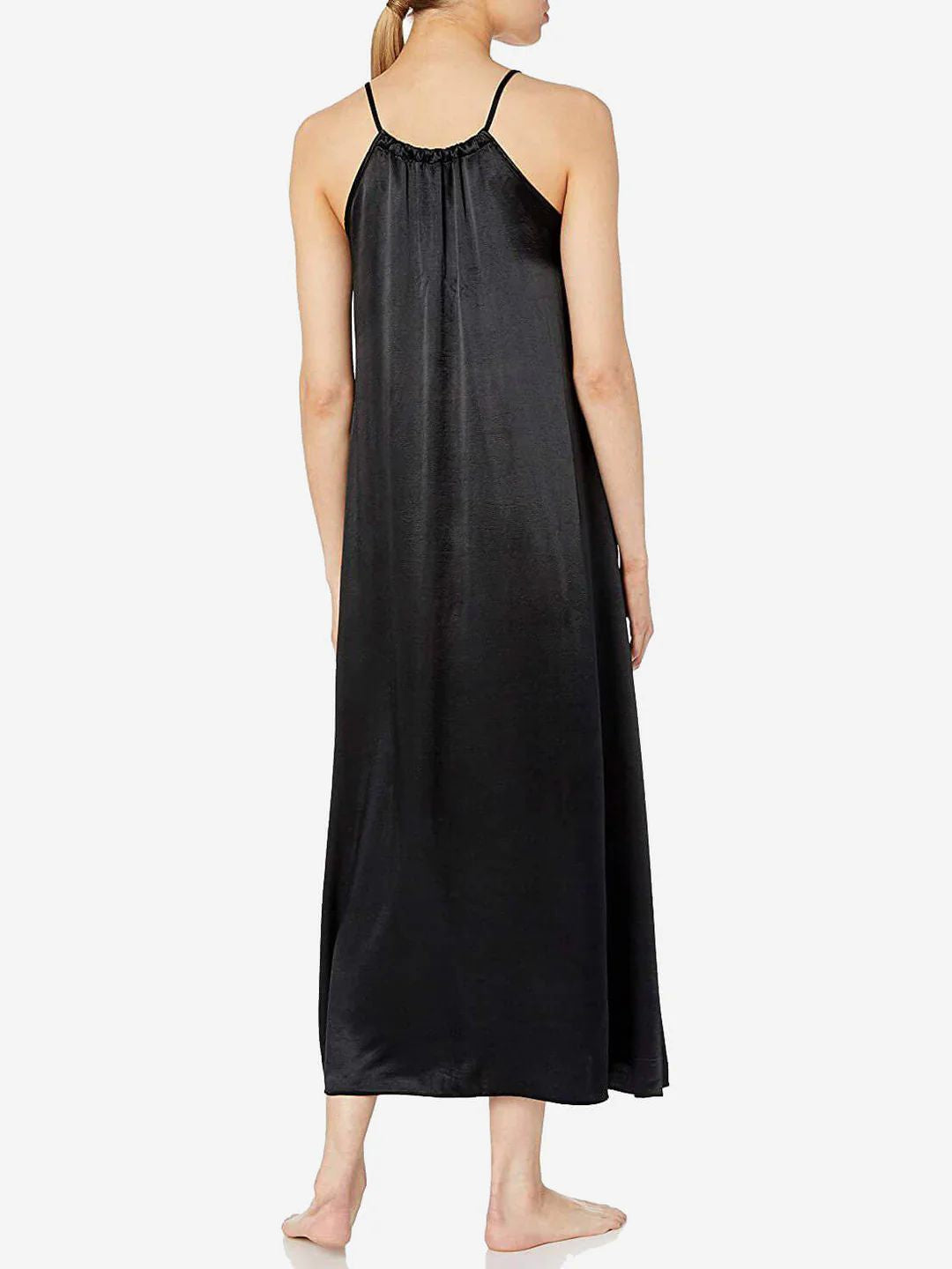19 Momme Racerback Floor-length Silk Slip Nightgown