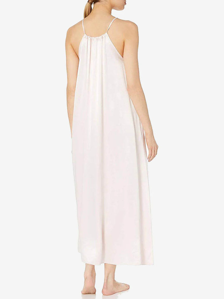 19 Momme Racerback Floor-length Silk Slip Nightgown