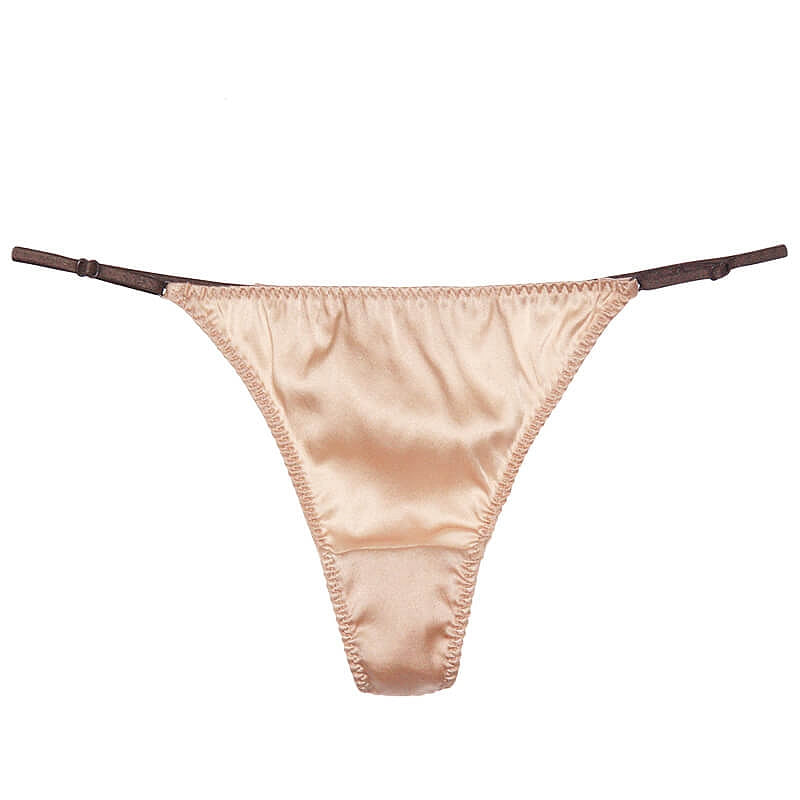 Seamless Classic Silk Thong