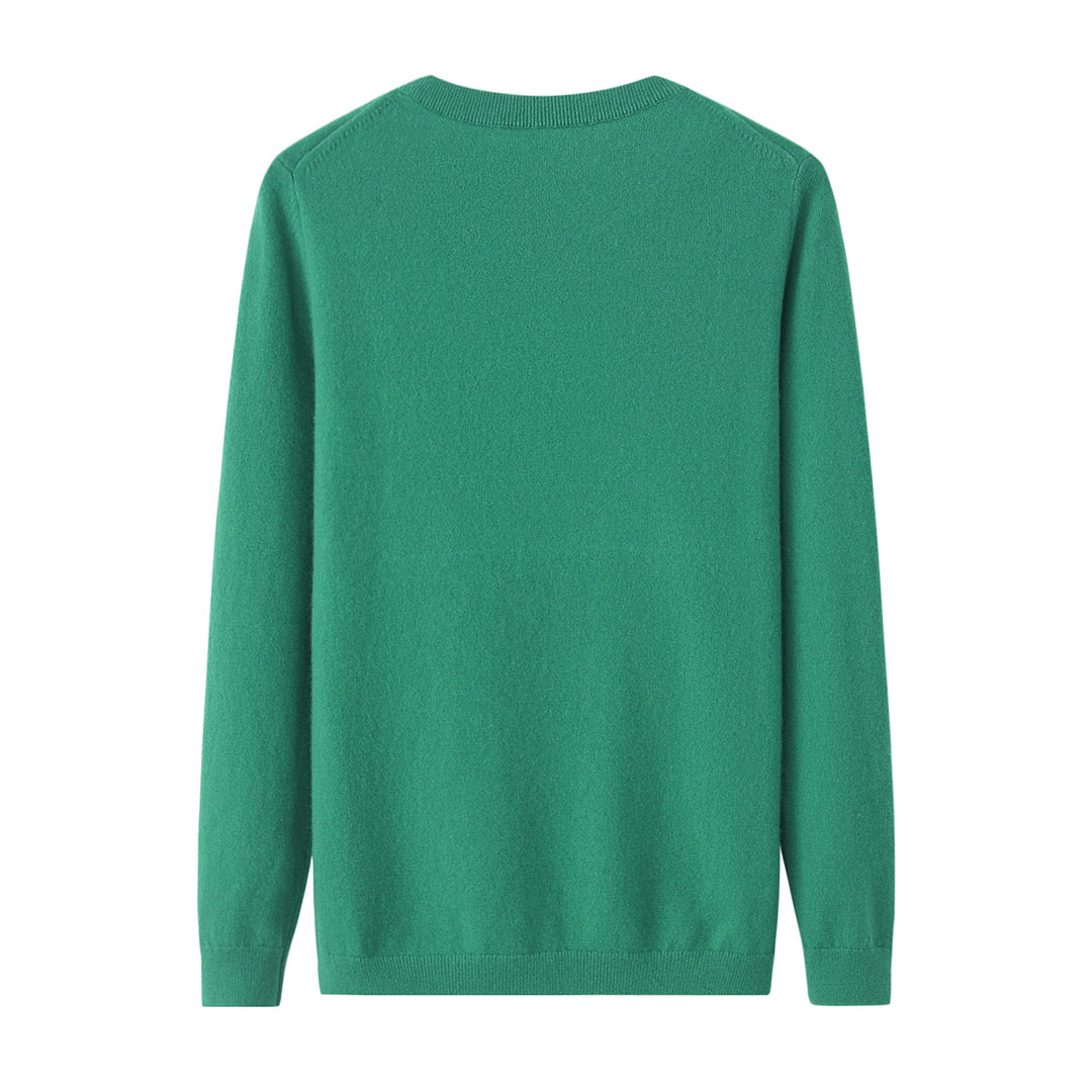 Basic Crewneck Cashmere Sweater CS002