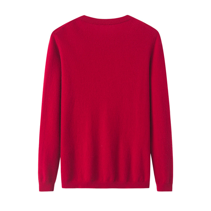 Basic Crewneck Cashmere Sweater CS002