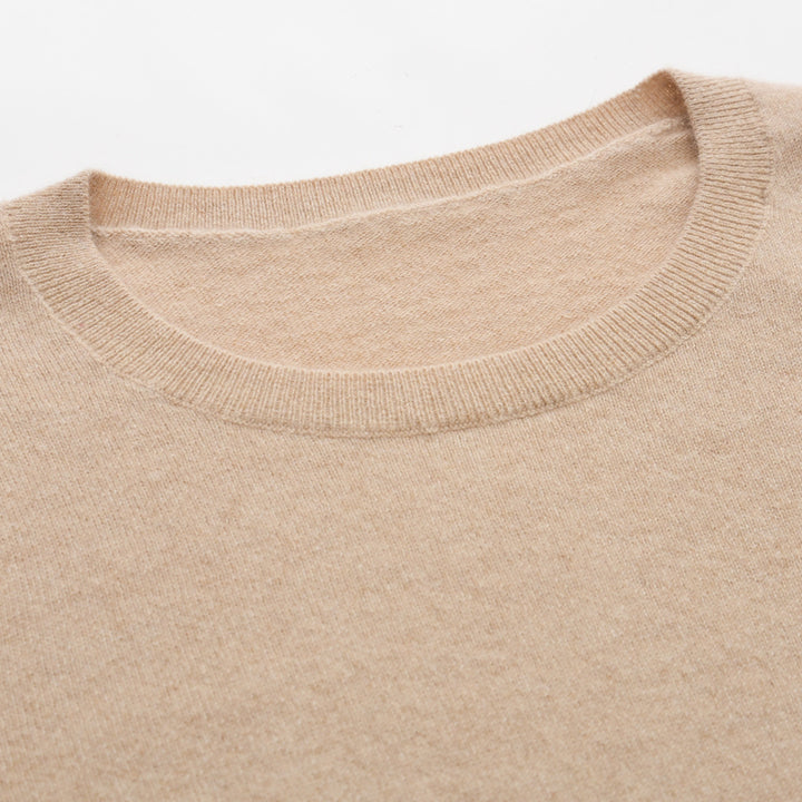 Basic Crewneck Cashmere Sweater CS002