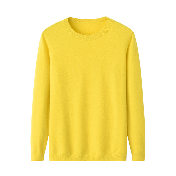 Basic Crewneck Cashmere Sweater CS002