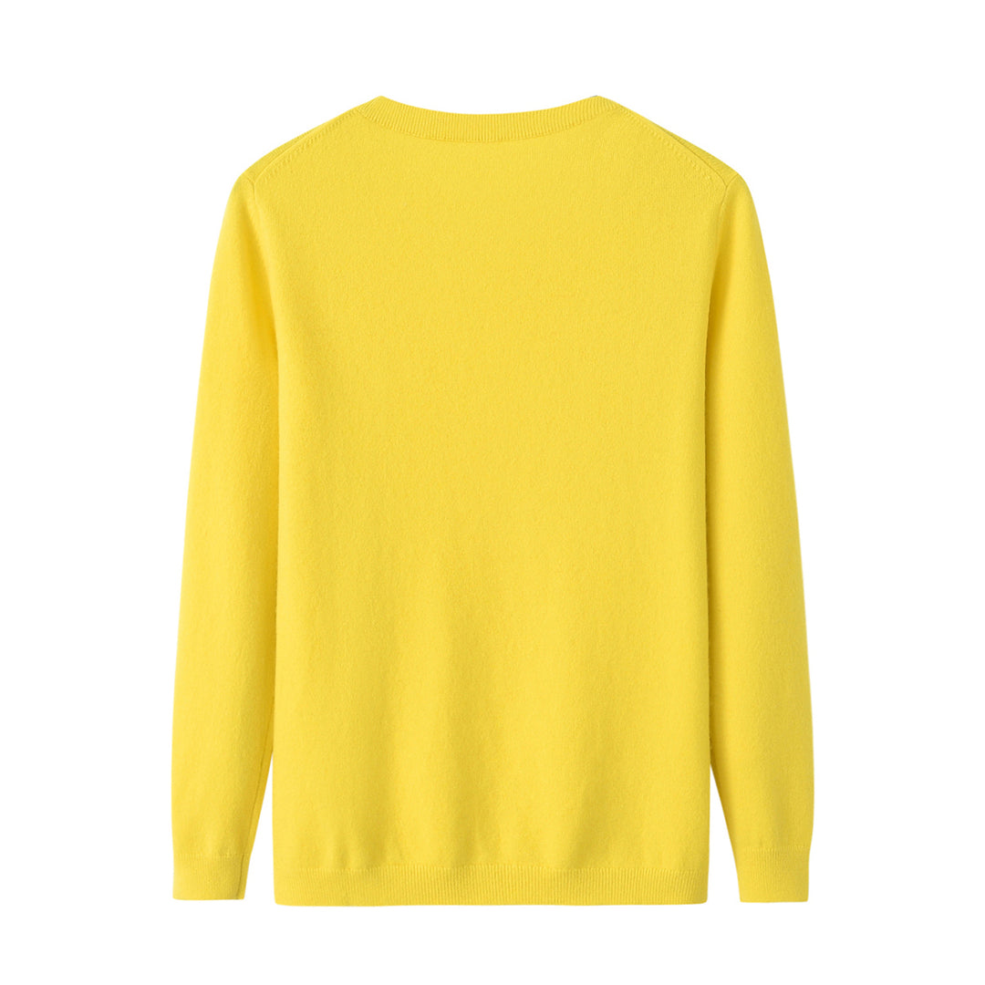 Basic Crewneck Cashmere Sweater CS002