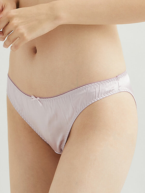 Classic Mulberry Silk Briefs For Women