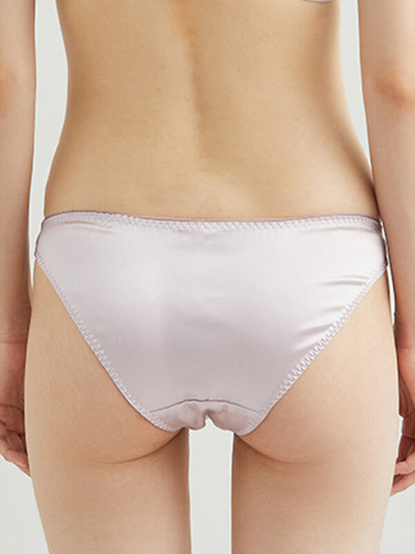 Classic Mulberry Silk Briefs For Women