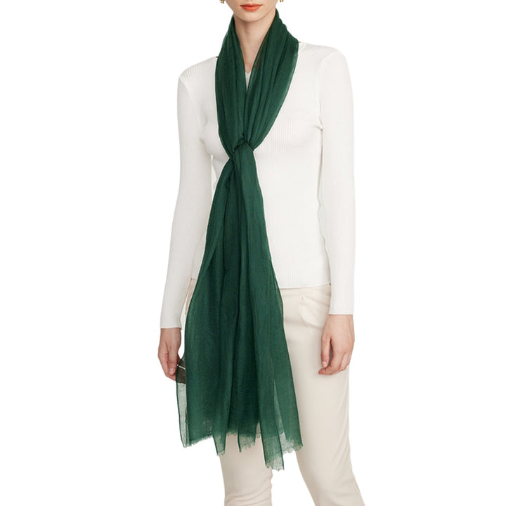 Featherweight Pure Cashmere Shawl Scarf for Women