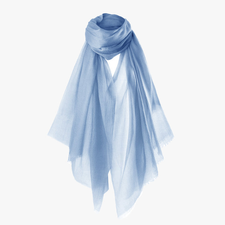 All-Season Featherlight Pure Cashmere Shawl Scarf