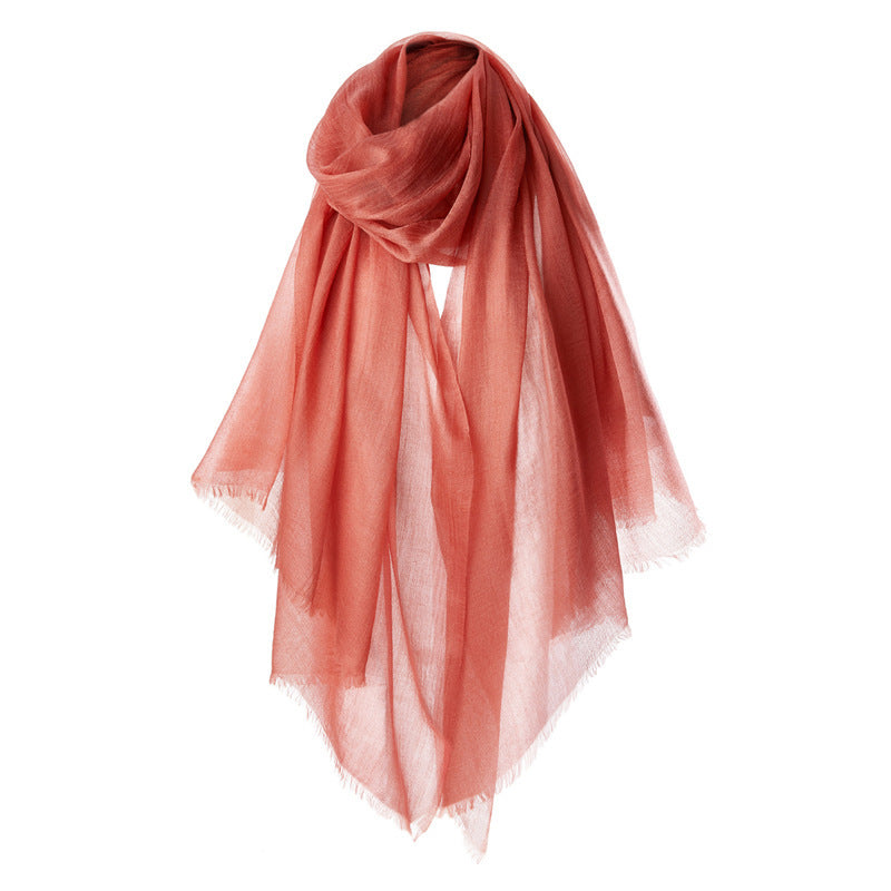 All-Season Featherlight Pure Cashmere Shawl Scarf