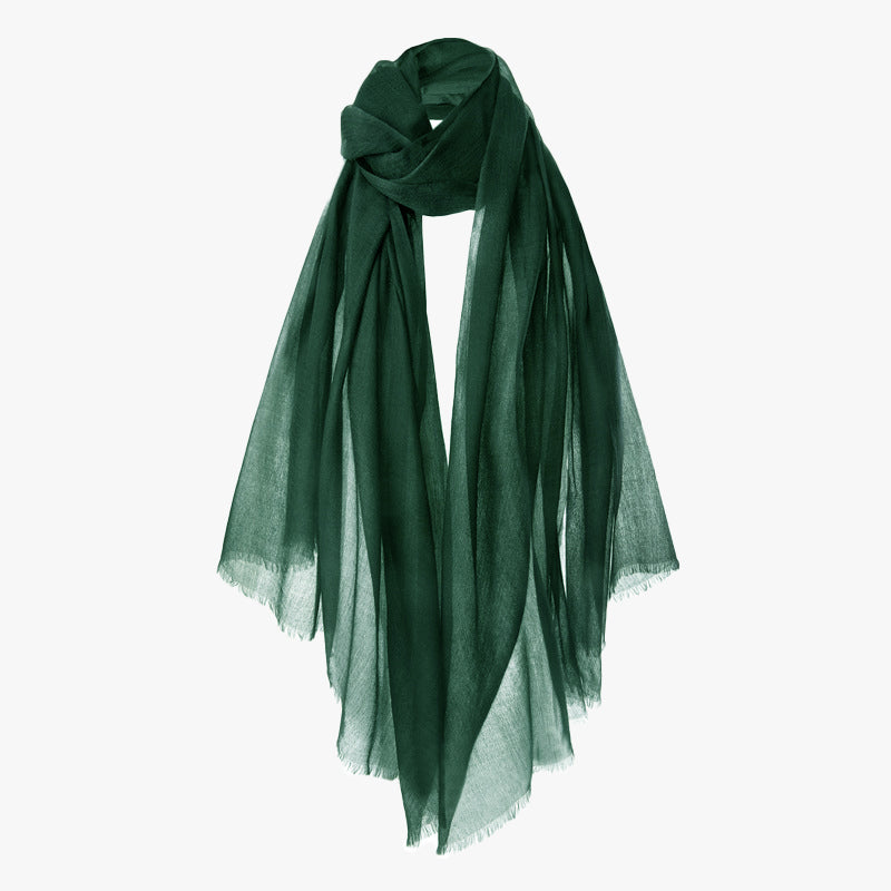 All-Season Featherlight Pure Cashmere Shawl Scarf