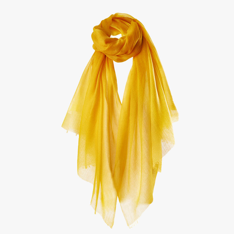 All-Season Featherlight Pure Cashmere Shawl Scarf