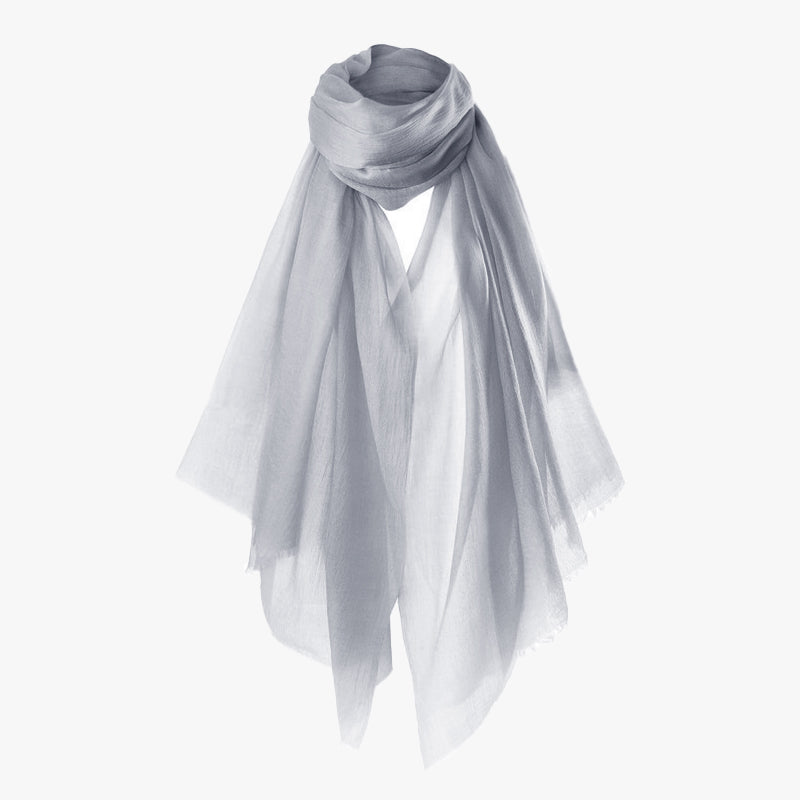 All-Season Featherlight Pure Cashmere Shawl Scarf