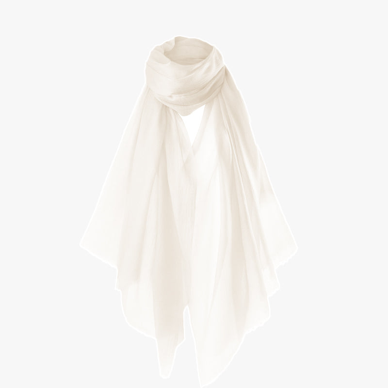 All-Season Featherlight Pure Cashmere Shawl Scarf