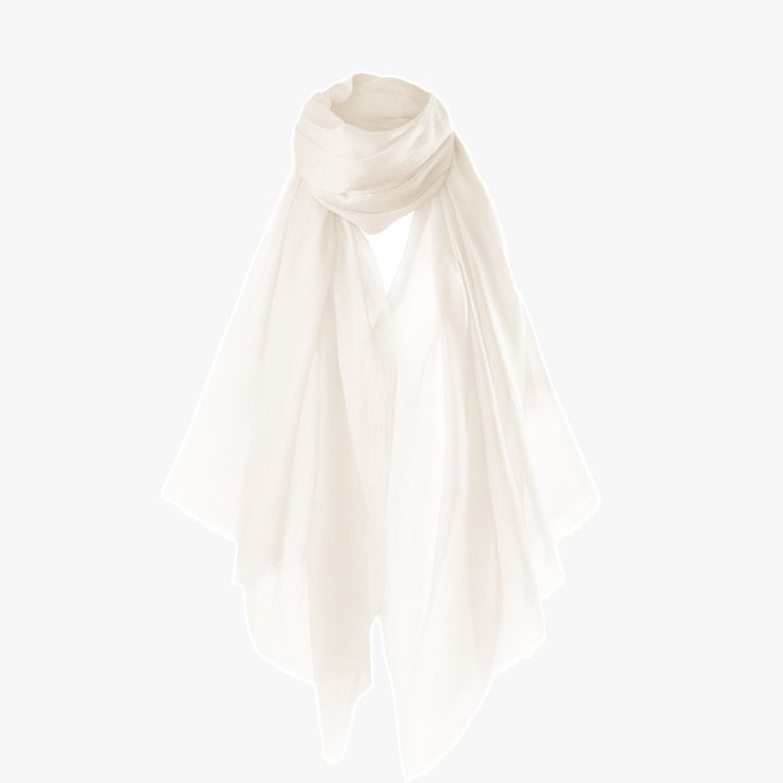 All-Season Featherlight Pure Cashmere Shawl Scarf