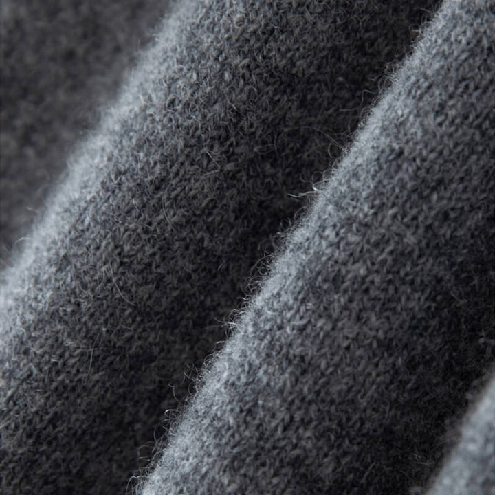 Men's V-Neck Button-Front Cashmere Cardigan