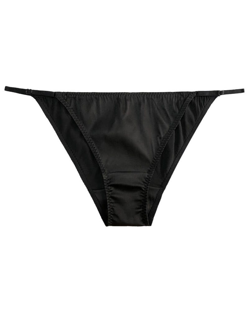 Sexy Strappy Silk Hipster Briefs Underwear