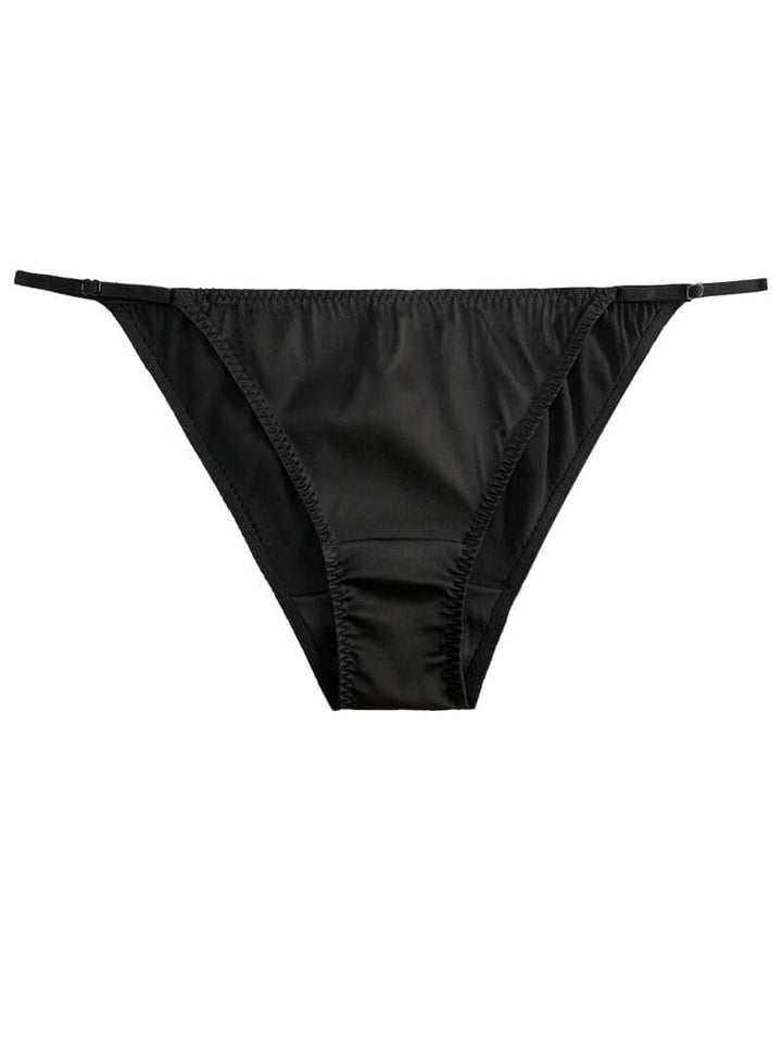 Sexy Strappy Silk Hipster Briefs Underwear