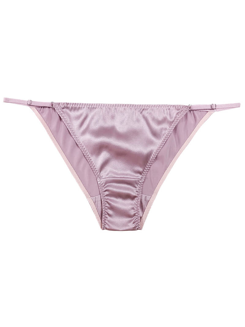 Sexy Strappy Silk Hipster Briefs Underwear
