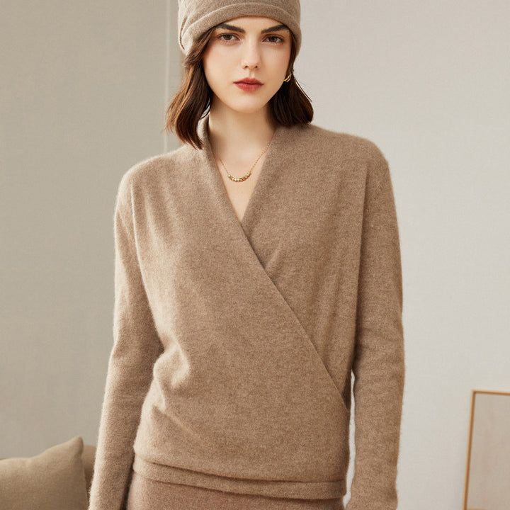 Sexy Superfine 100% Cashmere Wrap Sweater For Women CP005