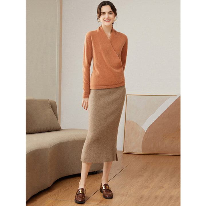 Sexy Superfine 100% Cashmere Wrap Sweater For Women CP005