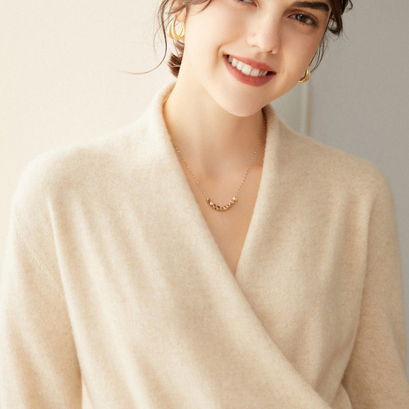 Sexy Superfine 100% Cashmere Wrap Sweater For Women CP005