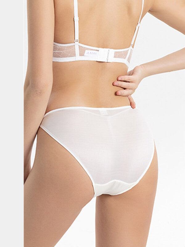 Women Smooth Satin Silk Hipster Panties Underwear