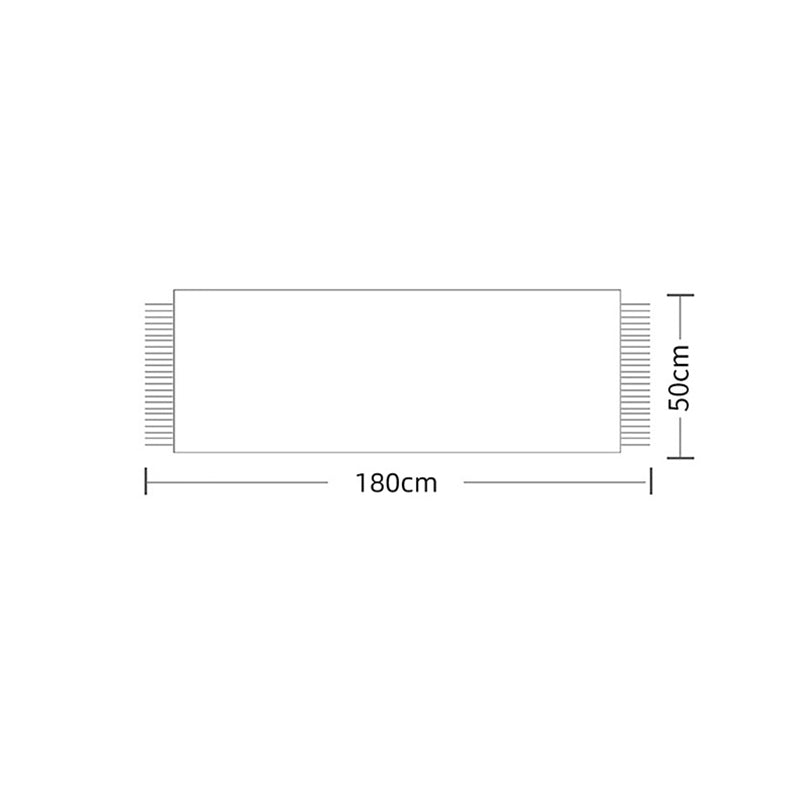 Women's Long Soft 100% Cashmere Scarf with Chevron Openwork Pattern CP049