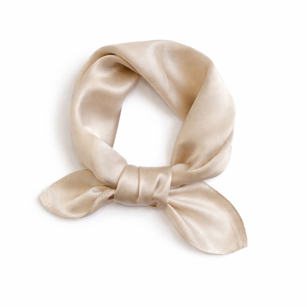 12"-35" Classic Solid Color 100% Mulberry Silk Square Scarves