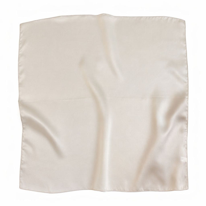 12"-35" Classic Solid Color 100% Mulberry Silk Square Scarves