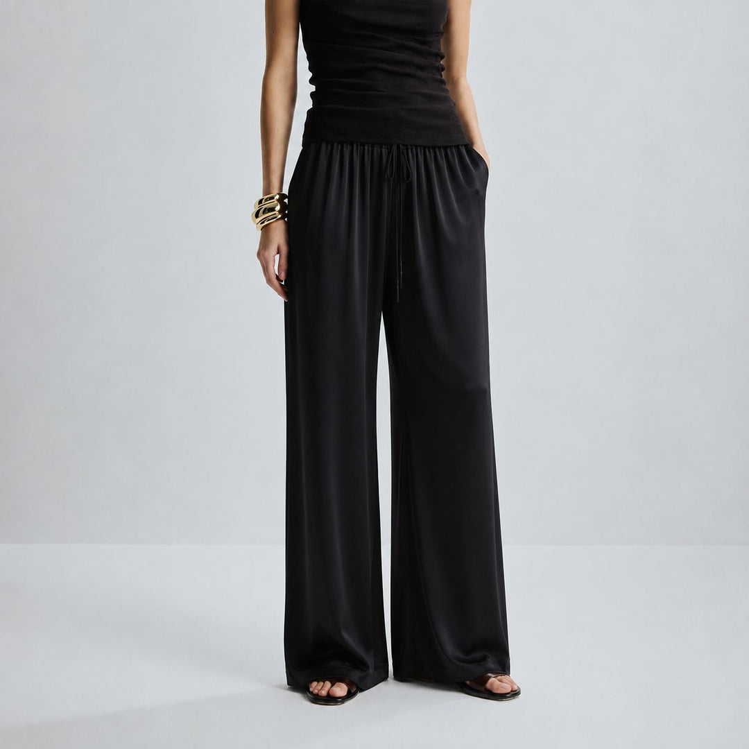 22 Momme Women Pure Mulberry Silk Lounge Sleep Pants