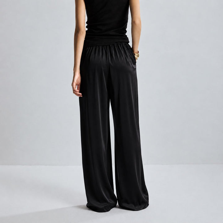 22 Momme Women Pure Mulberry Silk Lounge Sleep Pants