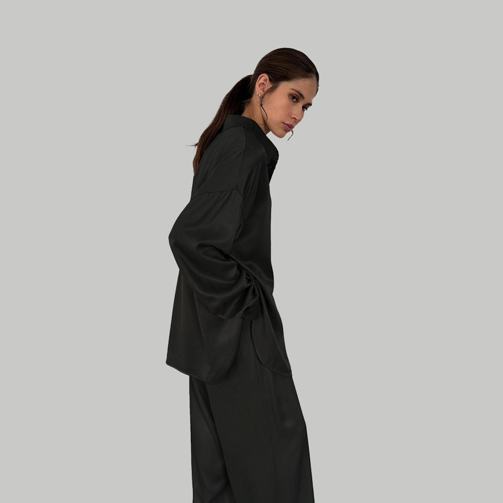 22 Momme Oversized Mulberry Silk Pajama Set for Women