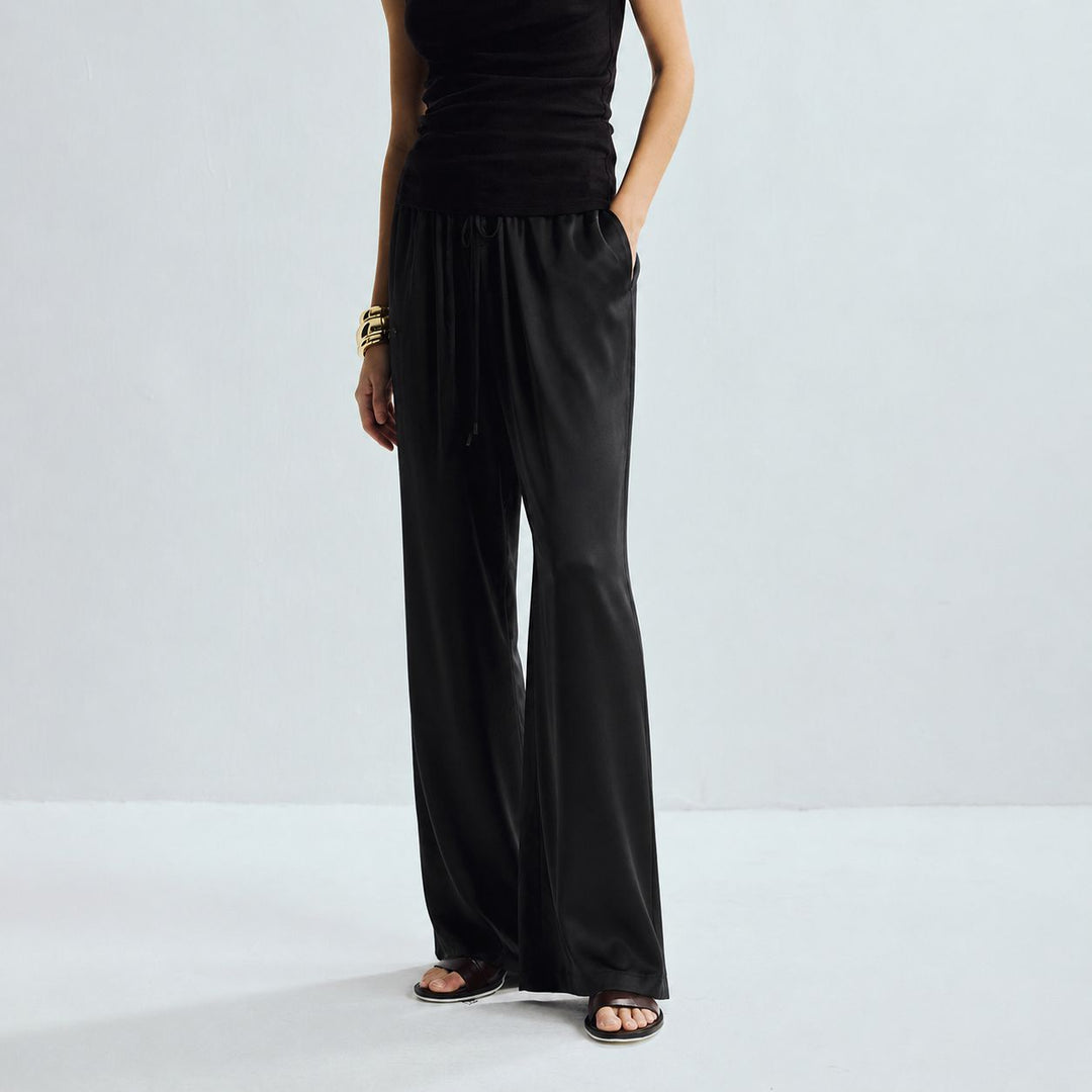 22 Momme Women Pure Mulberry Silk Lounge Sleep Pants