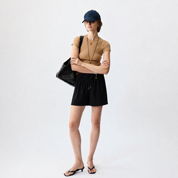 Washable Mulberry Silk Shorts For Women