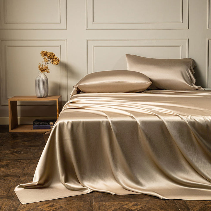 22 Momme Luxury Seamless Mulberry Silk Flat Sheet