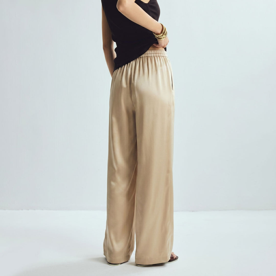 22 Momme Women Pure Mulberry Silk Lounge Sleep Pants