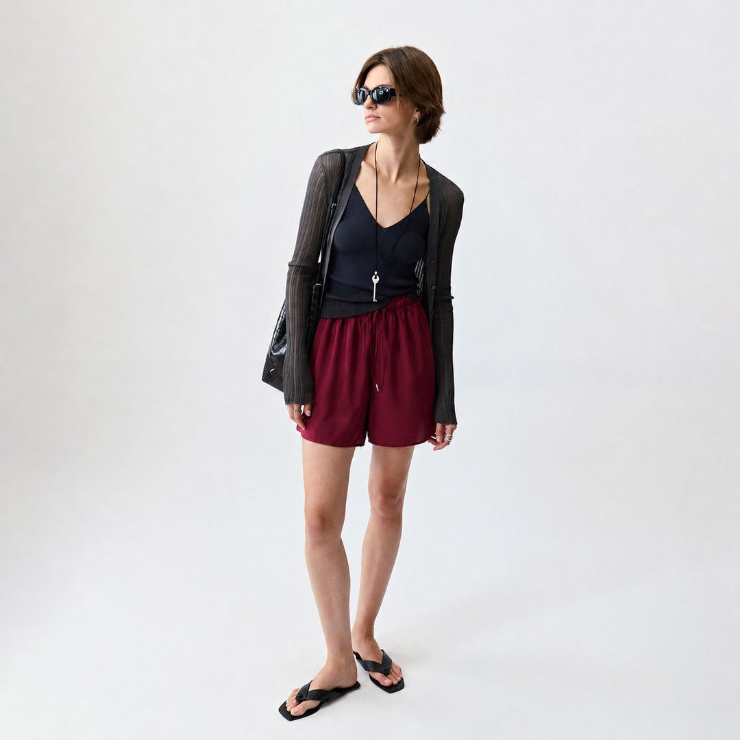 Washable Mulberry Silk Shorts For Women