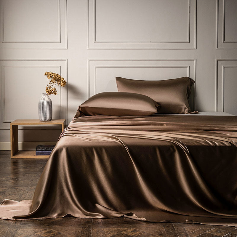 22 Momme Luxury Seamless Mulberry Silk Flat Sheet