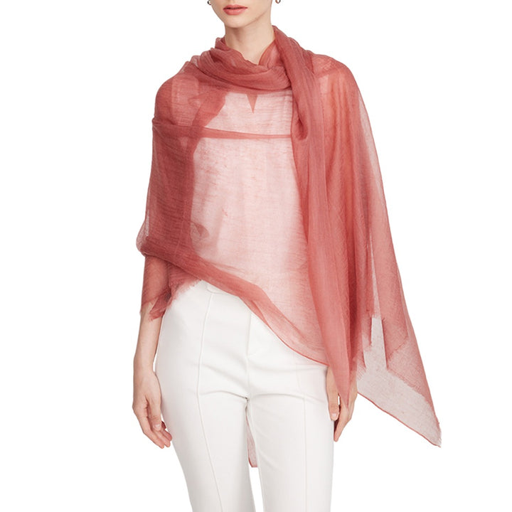 Featherweight Pure Cashmere Shawl Scarf for Women