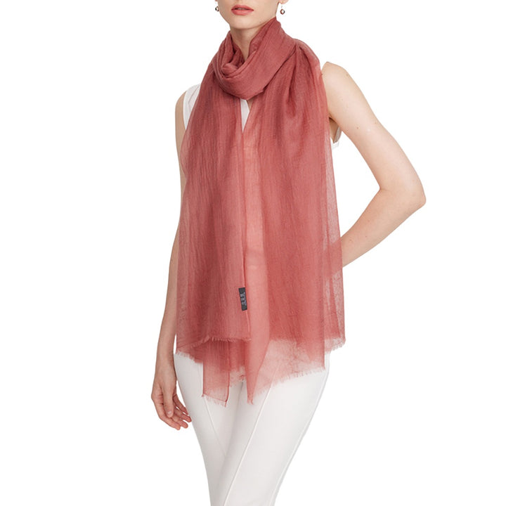 Featherweight Pure Cashmere Shawl Scarf for Women