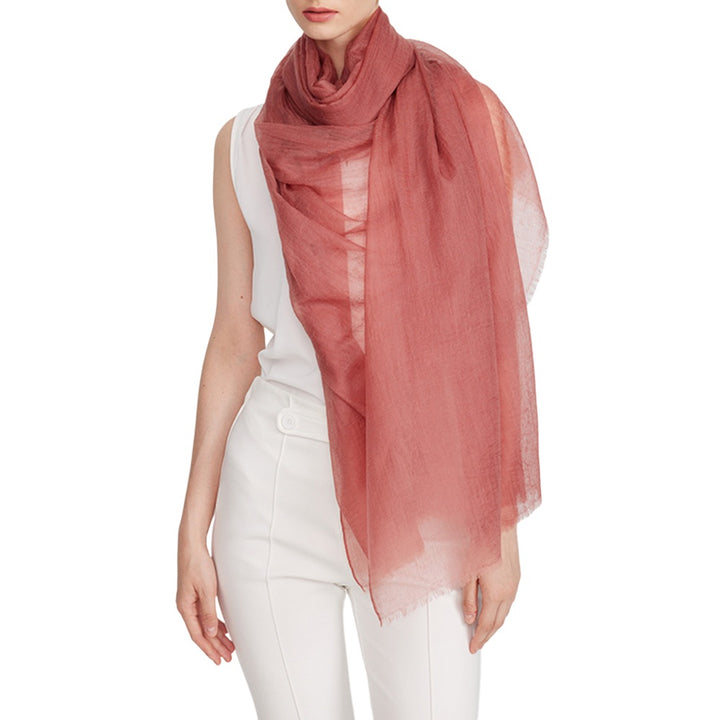 Featherweight Pure Cashmere Shawl Scarf for Women