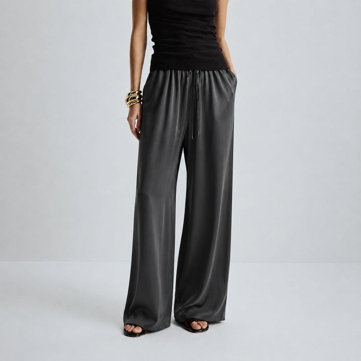 22 Momme Women Pure Mulberry Silk Lounge Sleep Pants