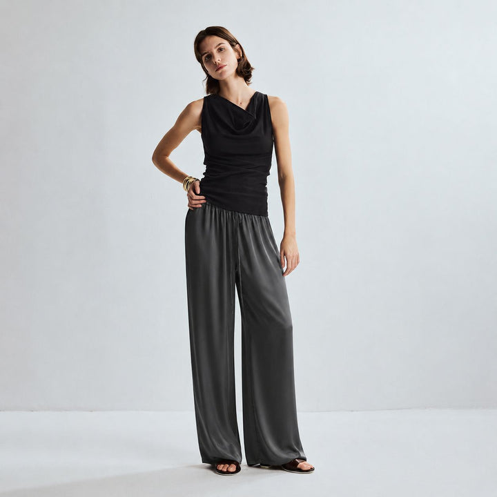 22 Momme Women Pure Mulberry Silk Lounge Sleep Pants